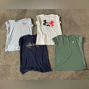Bundle of under armor women’s t-shirts
